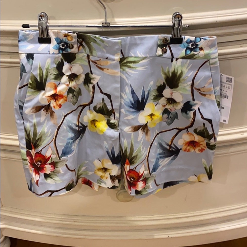 Tropical Print Shorts